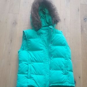 Gap down vest